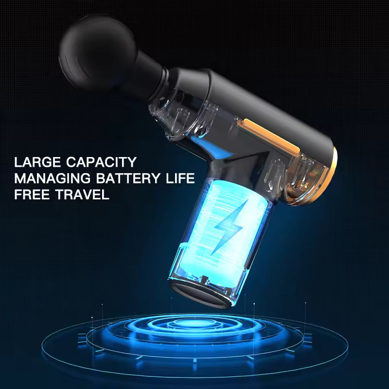 Přenosná masážní pistole na fascie